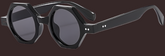 DEEOR HEXAGON SUNGLASSES