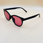 RB PINK ROUND SUNGLASSES