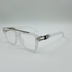 L.V. MATTE WHITE BIG SIZE PRIMIUM LOOK  FRAME