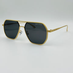 MRCK JACOB SILVER METALIC MATTE SUNGLASSES