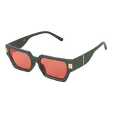 Aster Sunglasses leopard women square frame sunglasses for men