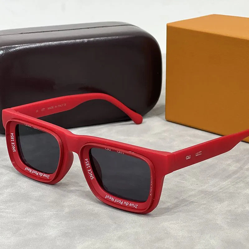 L.V. NEW 7782  Super Vision Square Sunglasses