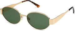 C-LIME Oval Sunglasses for Women &Men