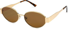 C-LIME Oval Sunglasses for Women &Men