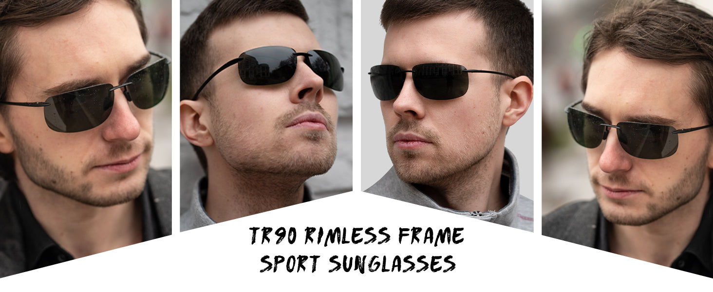 Silhouette Sunglasses Grey Sporty  Sunglasses for Men and Women