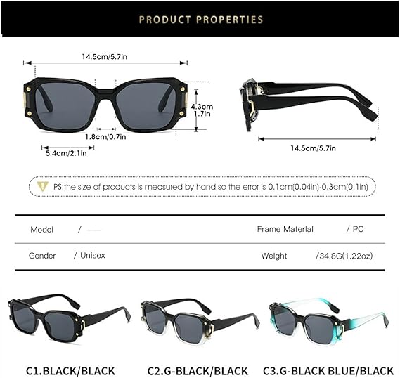 Varsacy 144 Women / Men Luxury Sunglasses