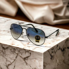RB sunglasses dual shade blue , black