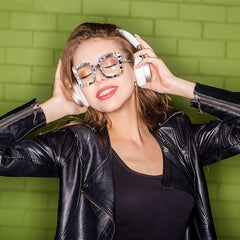 FENDEE Oversized Blue Light Glasses for Women