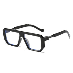 MRCK  JACOB   Rectangle Orange / Blue   Professor Trump Sunglasses For Men And Women