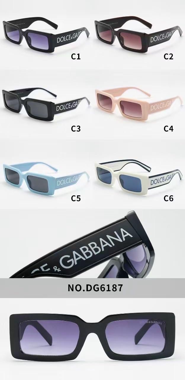 DEE&GEE Unisex Rectangle Sunglasses 6187