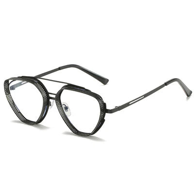 MAIBAK Trendy Metal Sunglasses For Men And Women-Sunglasses