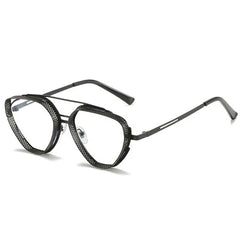 MAIBAK Trendy Metal Sunglasses For Men And Women-Sunglasses