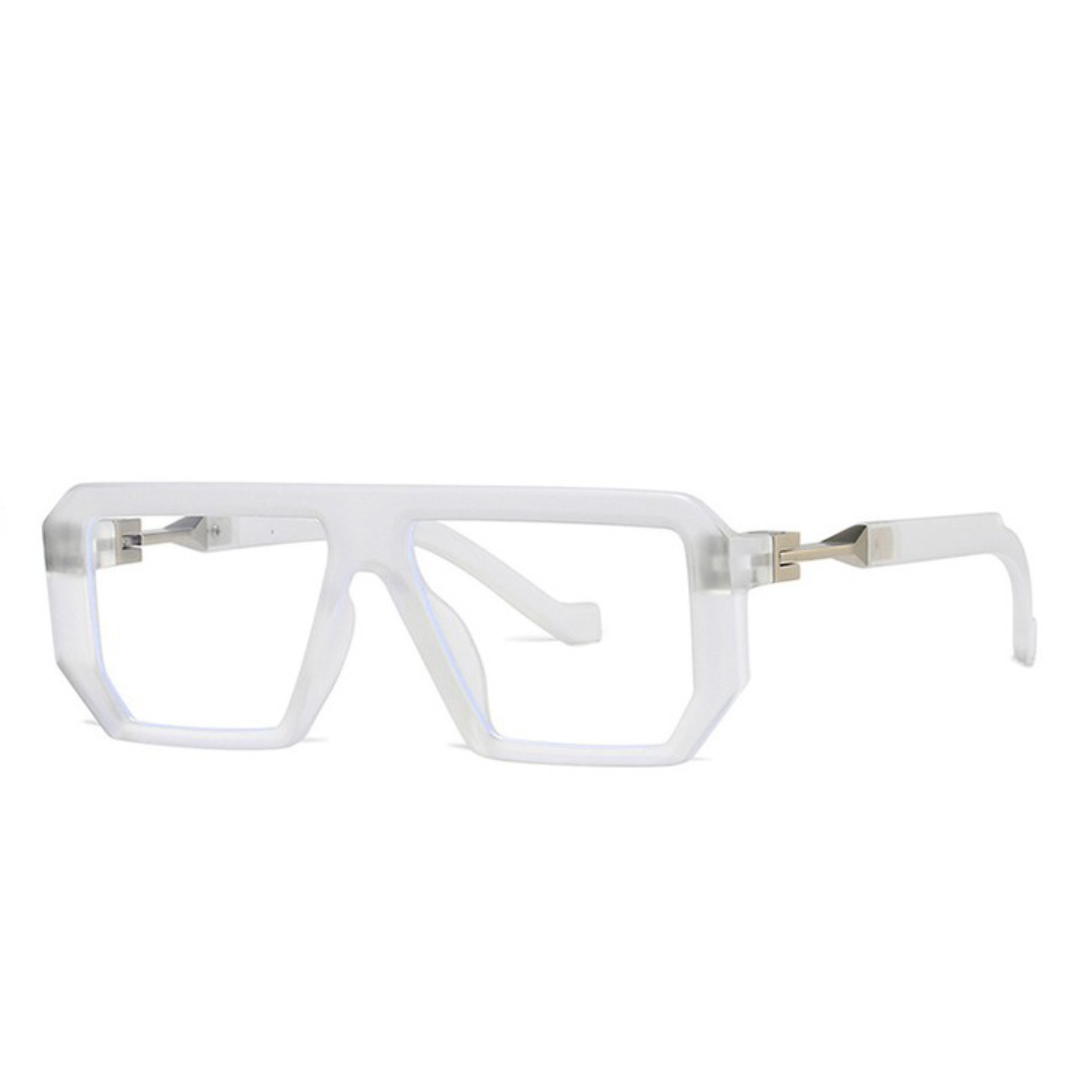 MRCK  JACOB   Rectangle Orange / Blue   Professor Trump Sunglasses For Men And Women