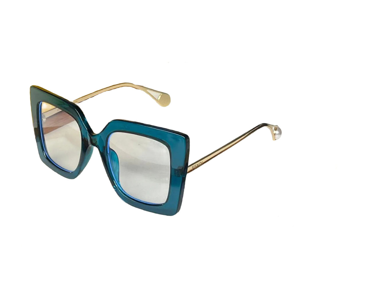 FENDEE Oversized Blue Light Glasses for Women