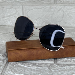 Woman Metal Ball  High Quality UV Sunglasses
