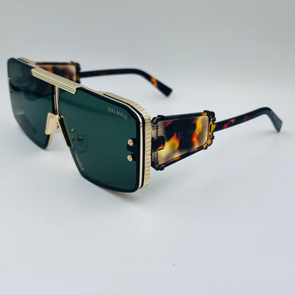 BLMN BROWN GOLDEN FRAME SUNGLASSES FOR MEN