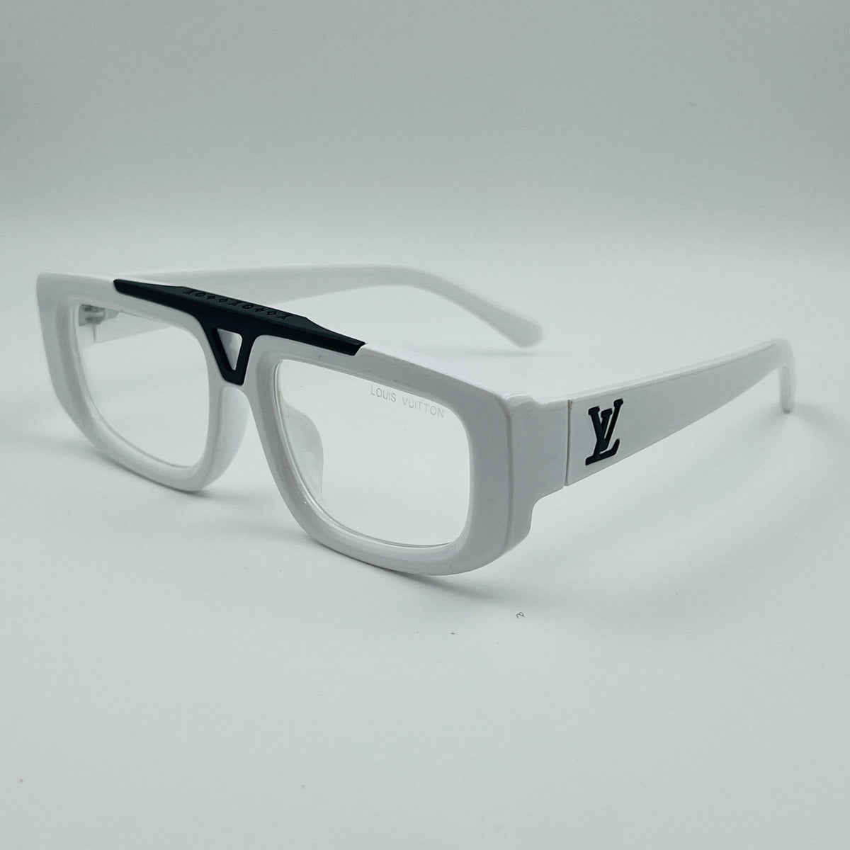 L.V. PURE WHITE/BLACK SUNGLASSES