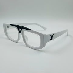 L.V. PURE WHITE/BLACK SUNGLASSES