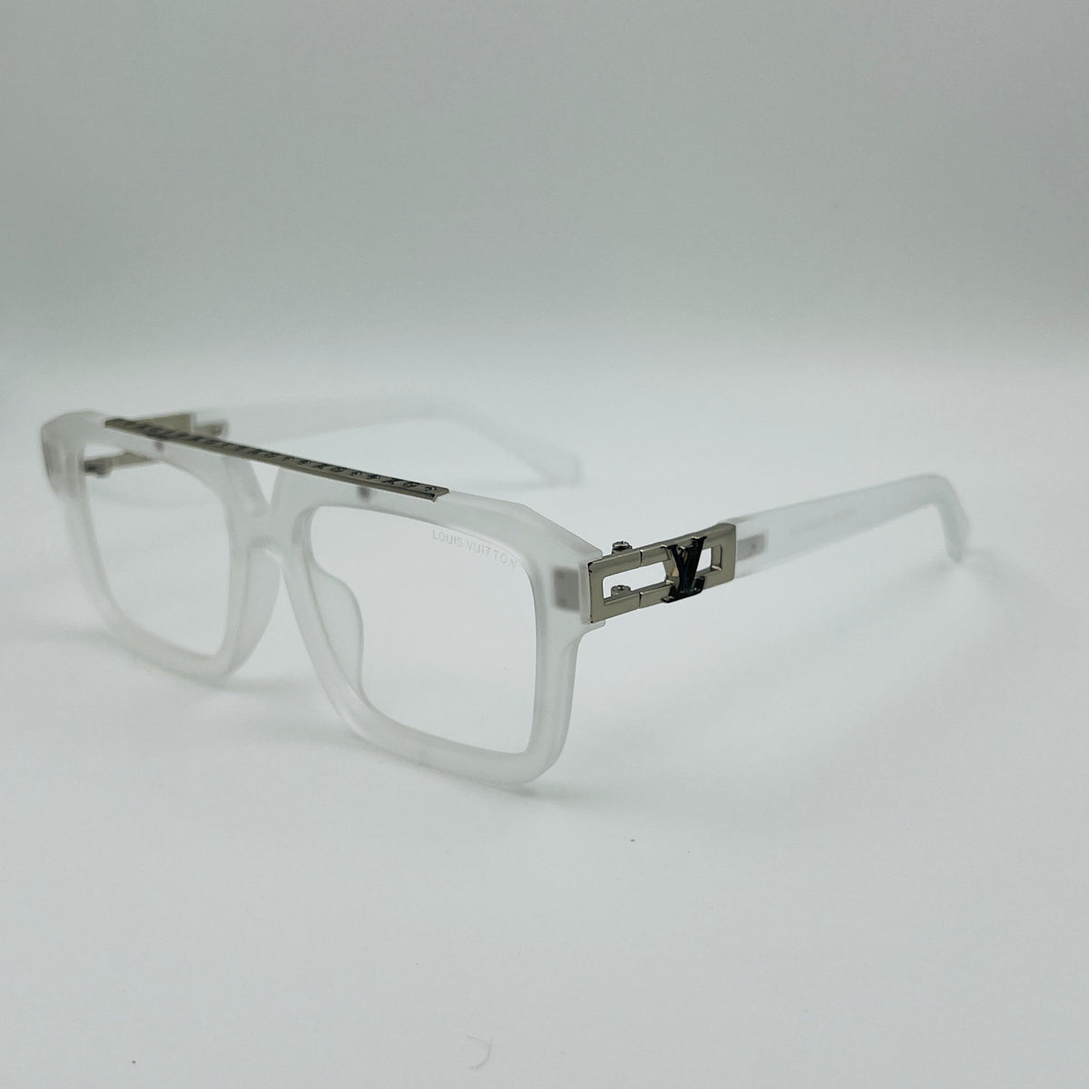 MATTE WHITE BIG SIZE PRIMIUM LOOK SUNGLASSES FRAME