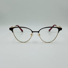 Girls Cat eye fancy Eye Were Frame With Blue Cut Glasees