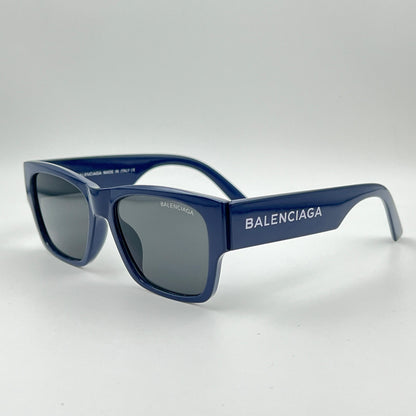 BALENCIAGA  BLUE BOLD SUNGLASSES