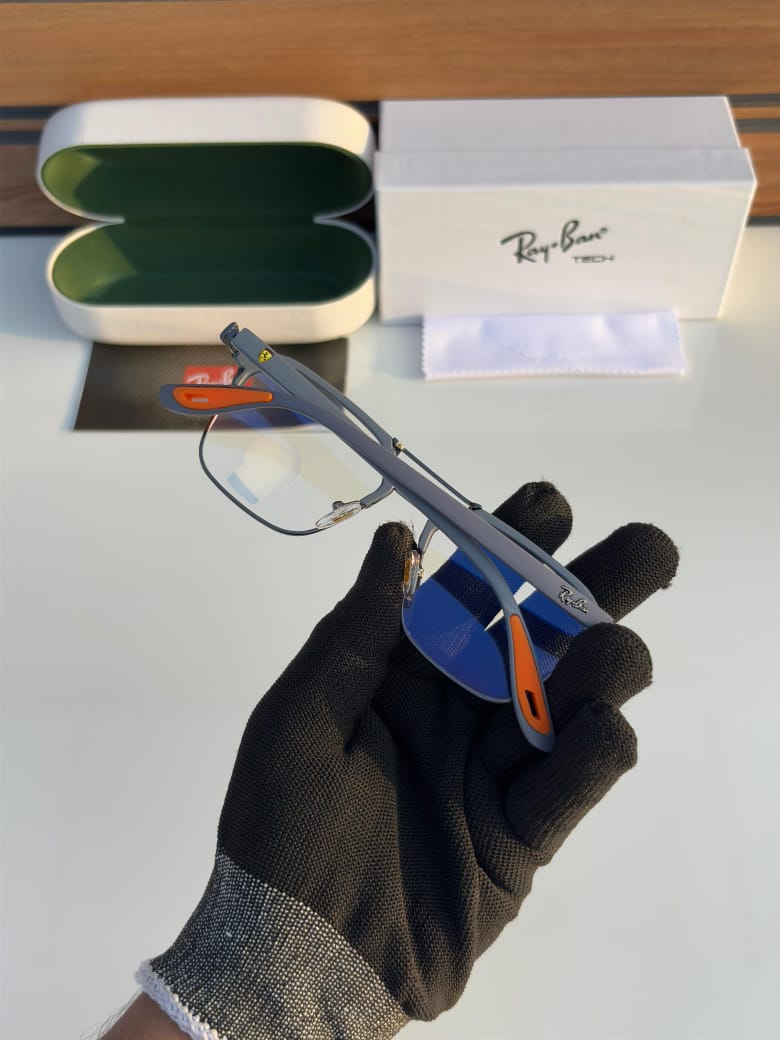 R-B Gray Tech Blue ray Lens Eyeglasses – Sleek & Modern Design
