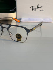 R-B Gray Tech Blue ray Lens Eyeglasses – Sleek & Modern Design