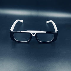 L.V. PURE WHITE/BLACK SUNGLASSES