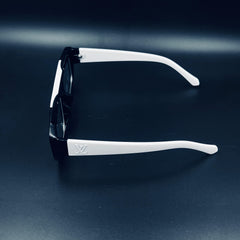 L.V. PURE WHITE/BLACK SUNGLASSES