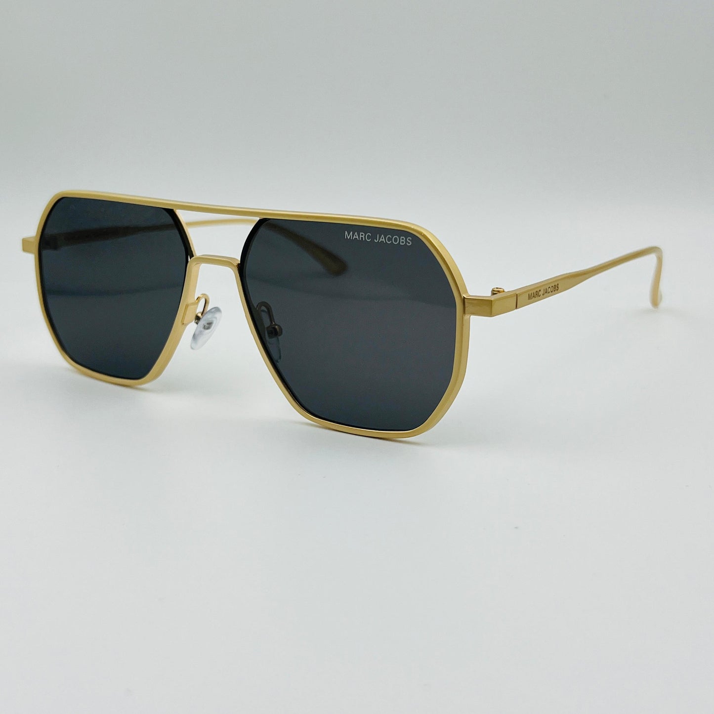 MJ SILVER METALIC MATTE SUNGLASSES