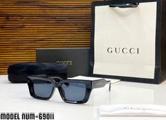 GUCHI GLASSES THICK FRAME 69011