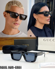 GUCHI GLASSES THICK FRAME 69011