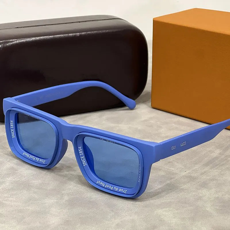 L.V. NEW 7782  Super Vision Square Sunglasses