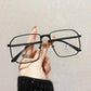 Unique Oversized Haxa Anti-blue Light Eyeglasses For Men And Women Fashion Square Computer Clear Glasses Frame