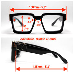 L.V. BIG SIZE UNISEX SUNGLASSES